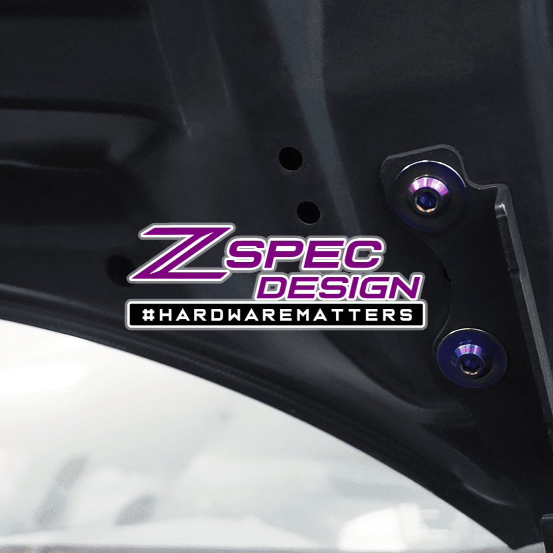ZSPEC Stage-1 Dress Up Bolts® Fastener Kit for '16-23 Mazda CX-9, Titanium - ZSD-008214-ZSD-008221-ZSD-008238-ZSD-008245-ZSD-008252-  DRIVEN - 23