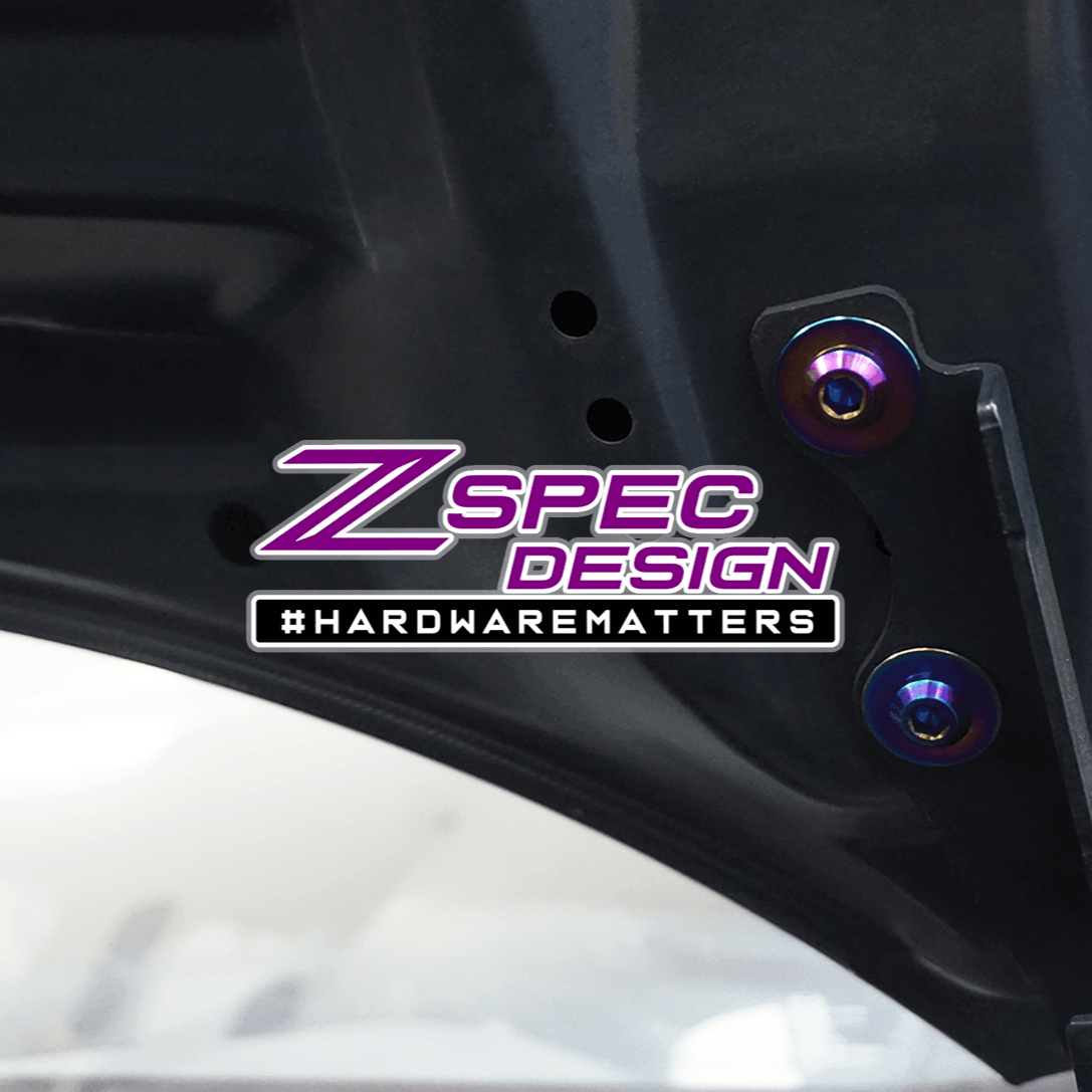 ZSPEC Stage-2 Dress Up Bolts® Fastener Kit for '17-23 Mazda CX-5, Titanium - ZSD-007460-ZSD-007477-ZSD-007484-ZSD-007491-ZSD-007507-  DRIVEN - 22