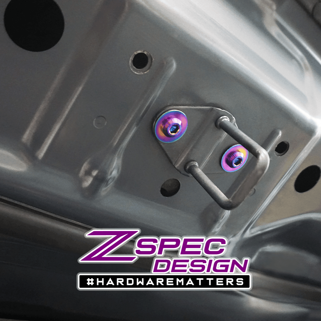 ZSPEC Stage-2 Dress Up Bolts® Fastener Kit for '17-23 Mazda CX-5, Titanium - ZSD-007460-ZSD-007477-ZSD-007484-ZSD-007491-ZSD-007507-  DRIVEN - 23