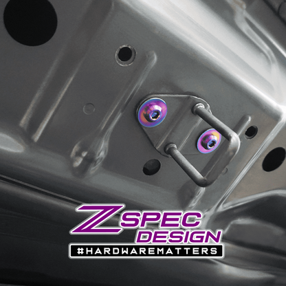 ZSPEC Stage-1 Dress Up Bolts® Fastener Kit for '16-23 Mazda CX-9, Titanium - ZSD-008214-ZSD-008221-ZSD-008238-ZSD-008245-ZSD-008252-  DRIVEN - 22