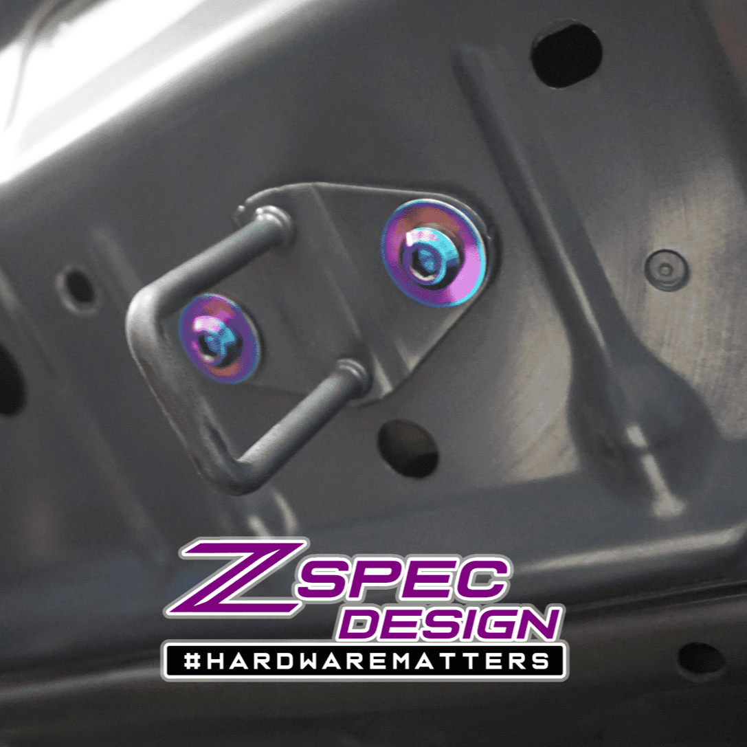 ZSPEC Stage-1 Dress Up Bolts® Fastener Kit for '16-23 Mazda CX-9, Titanium - ZSD-008214-ZSD-008221-ZSD-008238-ZSD-008245-ZSD-008252-  DRIVEN - 24