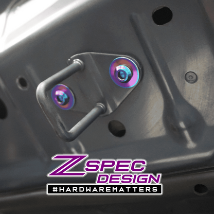 ZSPEC Stage-1 Dress Up Bolts® Fastener Kit for '16-23 Mazda CX-9, Titanium - ZSD-008214-ZSD-008221-ZSD-008238-ZSD-008245-ZSD-008252-  DRIVEN - 24