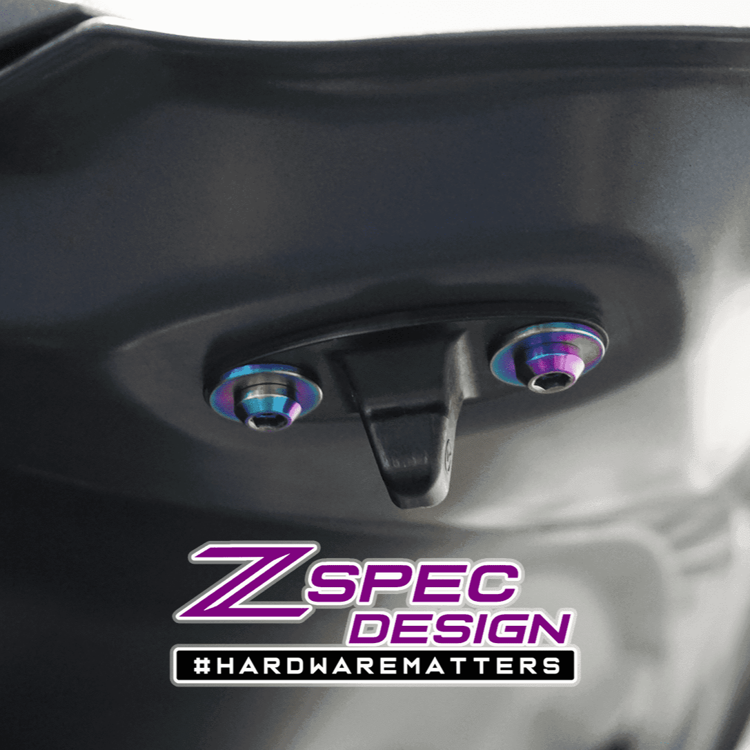 ZSPEC Stage-1 Dress Up Bolts® Fastener Kit for '16-23 Mazda CX-9, Titanium - ZSD-008214-ZSD-008221-ZSD-008238-ZSD-008245-ZSD-008252-  DRIVEN - 25