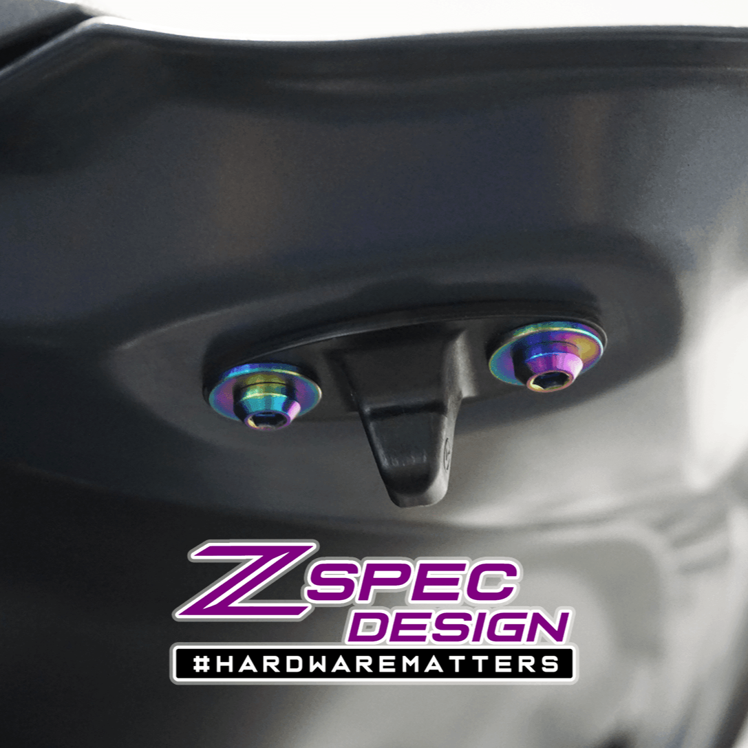 ZSPEC Stage-2 Dress Up Bolts® Fastener Kit for '17-23 Mazda CX-5, Titanium - ZSD-007460-ZSD-007477-ZSD-007484-ZSD-007491-ZSD-007507-  DRIVEN - 28