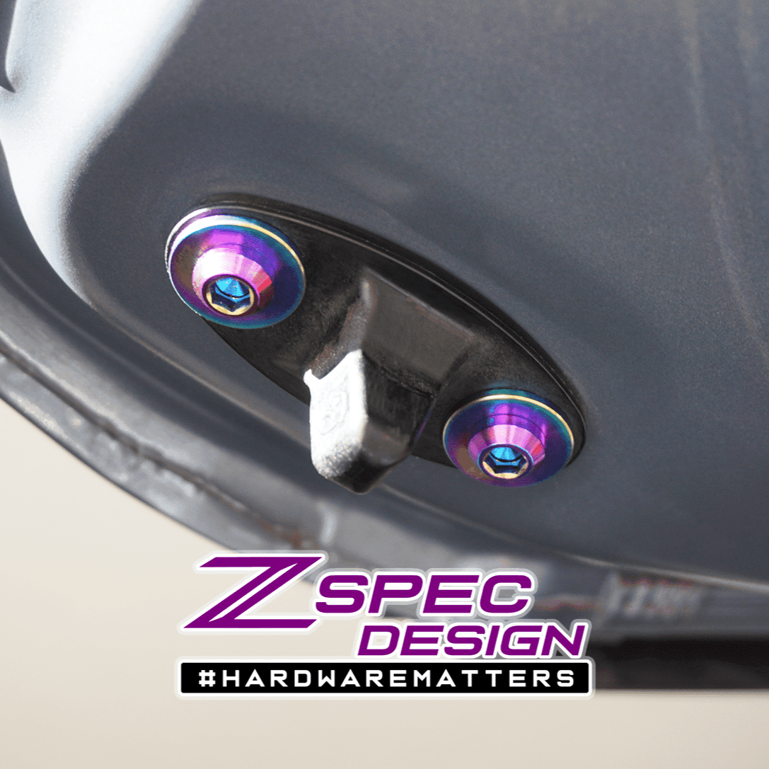ZSPEC Stage-1 Dress Up Bolts® Fastener Kit for '16-23 Mazda CX-9, Titanium - ZSD-008214-ZSD-008221-ZSD-008238-ZSD-008245-ZSD-008252-  DRIVEN - 26