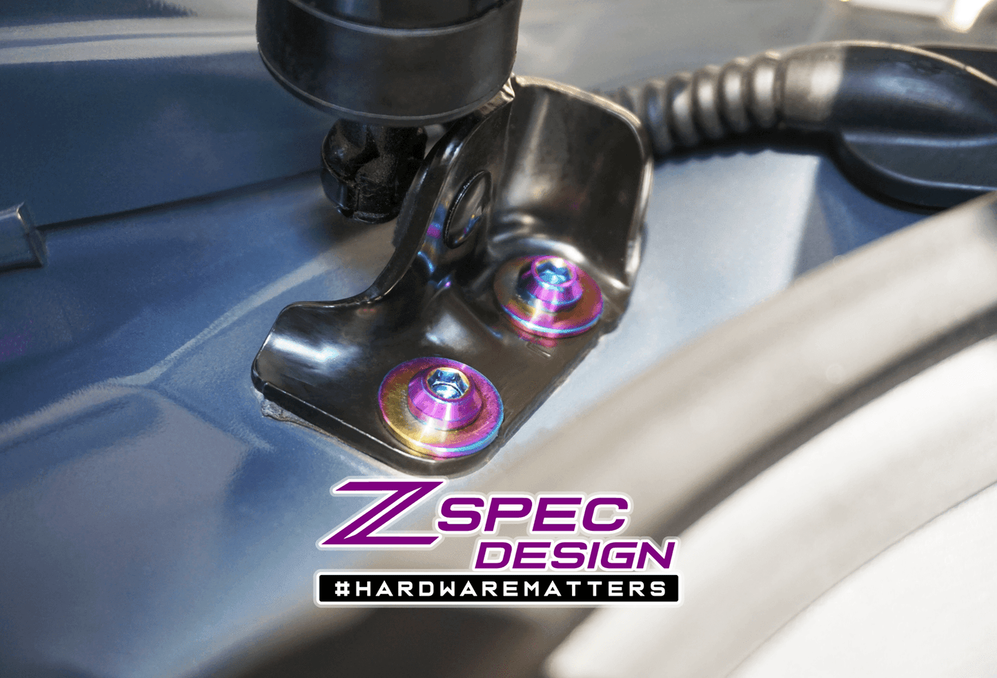 ZSPEC Stage-1 Dress Up Bolts® Fastener Kit for '17-23 Mazda CX-5, Titanium - ZSD-007859-ZSD-007866-ZSD-007873-ZSD-007880-ZSD-007897-  DRIVEN - 26
