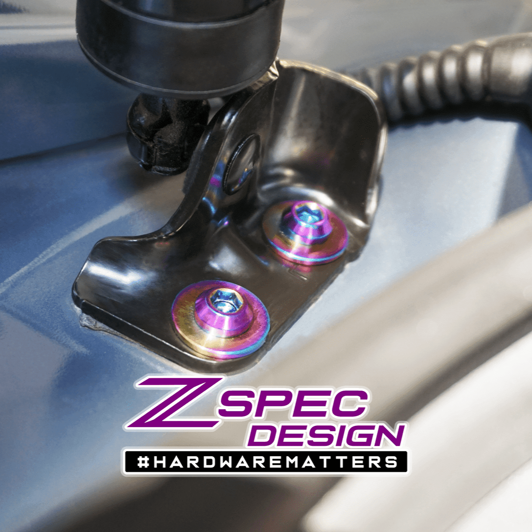 ZSPEC Stage-1 Dress Up Bolts® Fastener Kit for '16-23 Mazda CX-9, Titanium - ZSD-008214-ZSD-008221-ZSD-008238-ZSD-008245-ZSD-008252-  DRIVEN - 27
