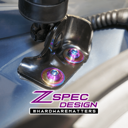 ZSPEC Stage-1 Dress Up Bolts® Fastener Kit for '16-23 Mazda CX-9, Titanium - ZSD-008214-ZSD-008221-ZSD-008238-ZSD-008245-ZSD-008252-  DRIVEN - 27