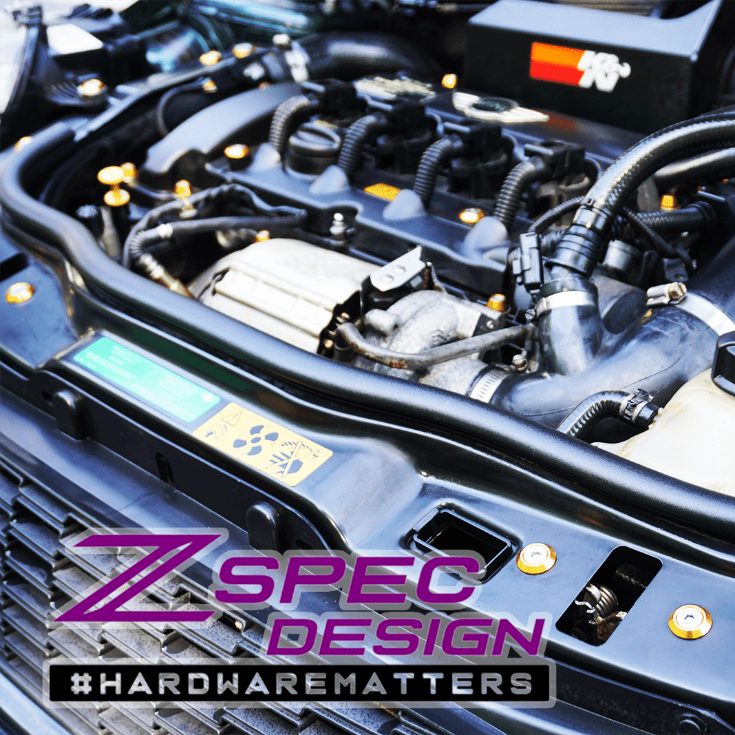 ZSPEC Stage-3 Dress Up Bolts® Fastener Kit for '06-13 Mini R56 Hatch/Hard-Top, Stainless & Billet - ZSD-570636-ZSD-570643-ZSD-570650-ZSD-570667-ZSD-570674-  DRIVEN - 7