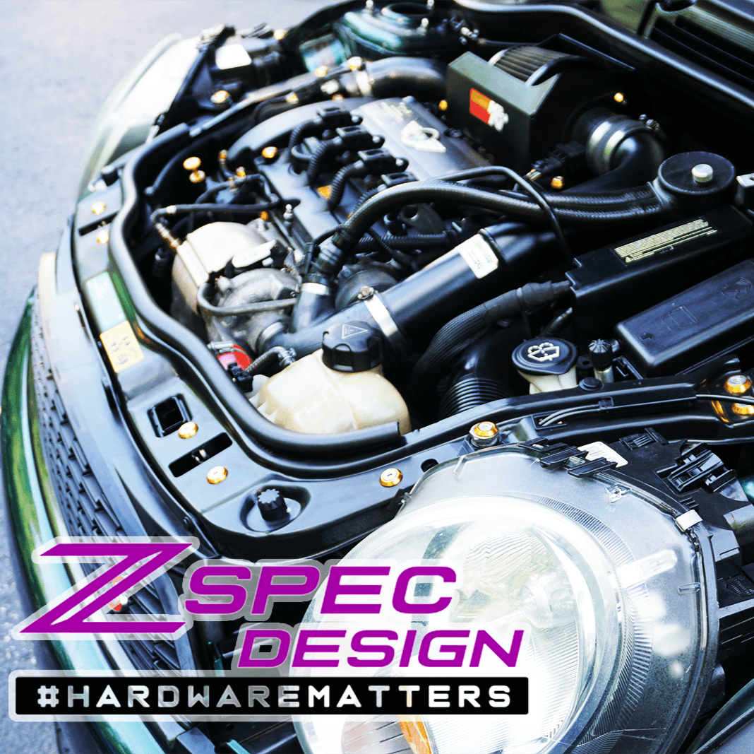 ZSPEC Stage-3 Dress Up Bolts® Fastener Kit for '06-13 Mini R56 Hatch/Hard-Top, Stainless & Billet - ZSD-570636-ZSD-570643-ZSD-570650-ZSD-570667-ZSD-570674-  DRIVEN - 3
