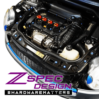 ZSPEC Stage-3 Dress Up Bolts® Fastener Kit for '07-14 Mini Clubman R55, Stainless & Billet - ZSD-571435-ZSD-571442-ZSD-571459-ZSD-571466-ZSD-571473-  DRIVEN - 7