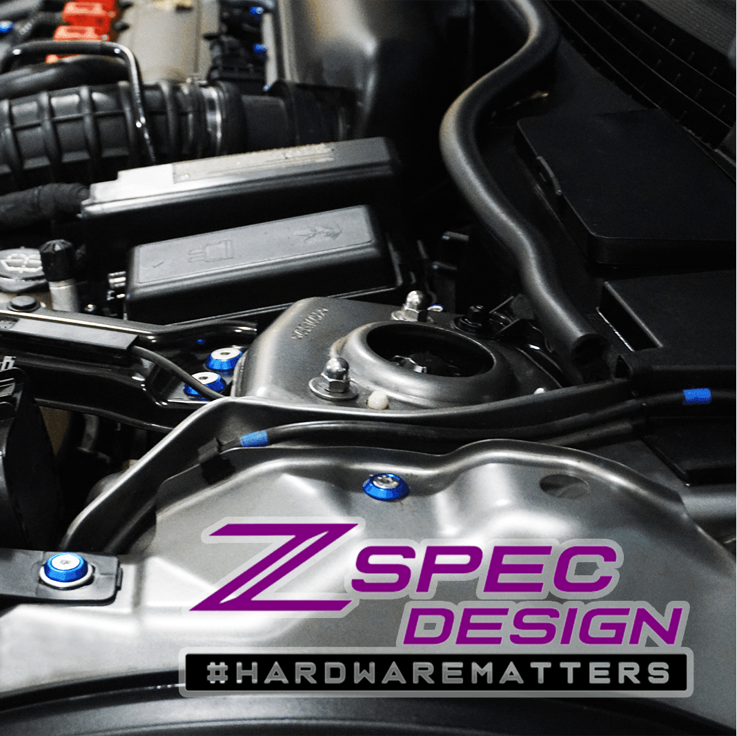 ZSPEC Stage-3 Dress Up Bolts® Fastener Kit for '07-14 Mini Clubman R55, Stainless & Billet - ZSD-571435-ZSD-571442-ZSD-571459-ZSD-571466-ZSD-571473-  DRIVEN - 4