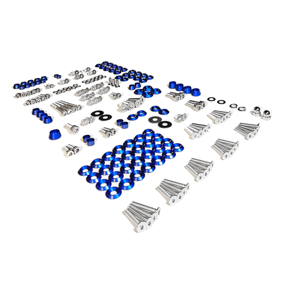 ZSPEC Stage-3 Dress Up Bolts® Fastener Kit for 05-10 Ford Mustang 4.6L S197, Stainless & Billet - ZSD-190612-  DRIVEN - 20