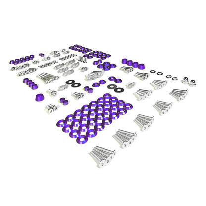 ZSPEC Stage-3 Dress Up Bolts® Fastener Kit for 05-10 Ford Mustang 4.6L S197, Stainless & Billet - ZSD-190643-  DRIVEN - 23