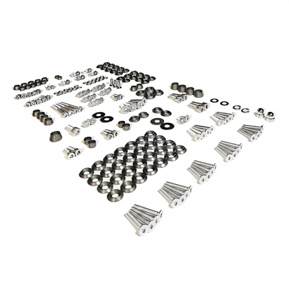 ZSPEC Stage-3 Dress Up Bolts® Fastener Kit for 05-10 Ford Mustang 4.6L S197, Stainless & Billet - ZSD-190667-  DRIVEN - 26