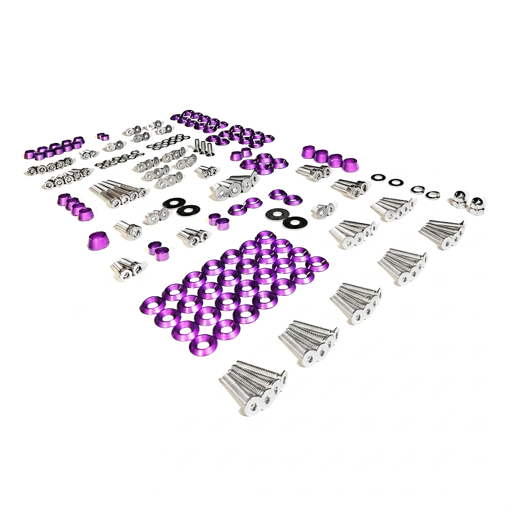 ZSPEC Stage-3 Dress Up Bolts® Fastener Kit for '05-14 Ford Mustang V8 S197, Stainless & Billet - ZSD-752599-  DRIVEN - 23