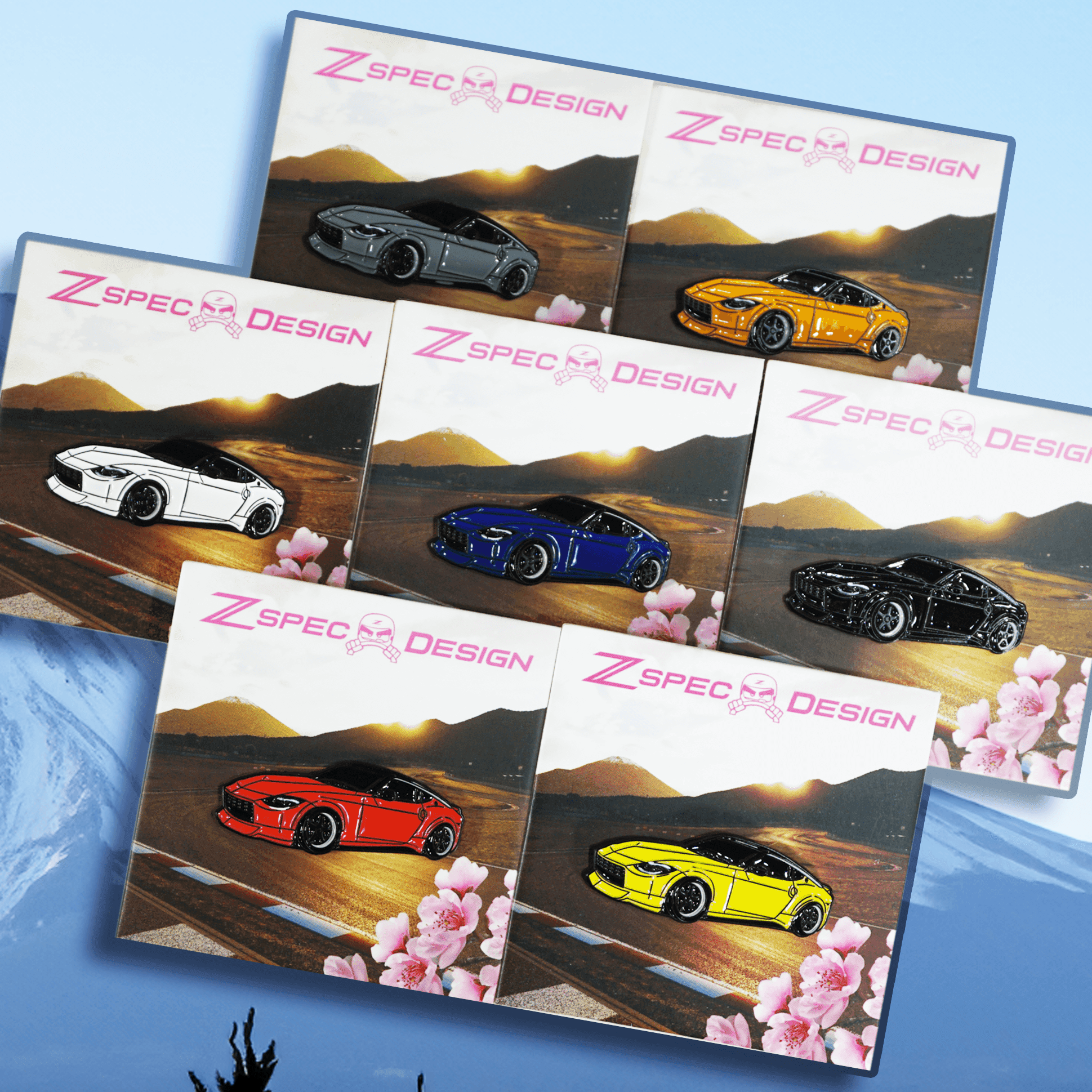 Nissan Z (RZ34) Enamel Collector Pin (Multiple Colors) - ZSPEC Design - ZSD-584732-ZSD-584749-ZSD-584756-ZSD-584763-ZSD-584770-  DRIVEN - 11