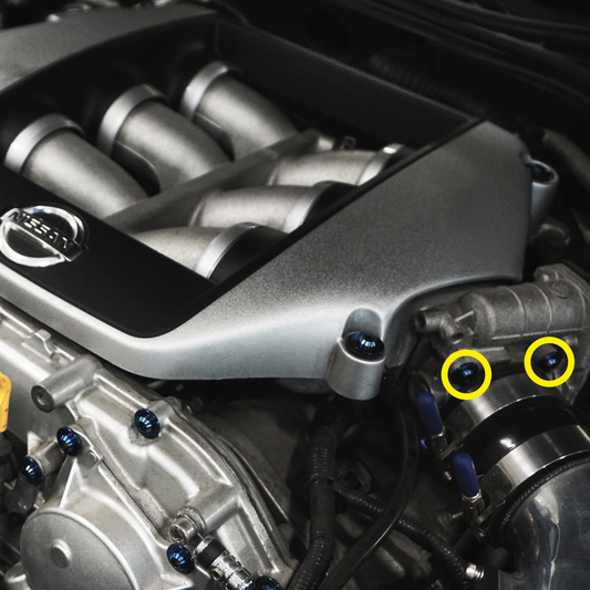 ZSPEC Throttle Bodies Fastener Kit for Nissan Skyline GT-R/GTR R35, Grade-5 Titanium - ZSD-380464-ZSD-380471-ZSD-380488-ZSD-380495-ZSD-380501-  DRIVEN - 2