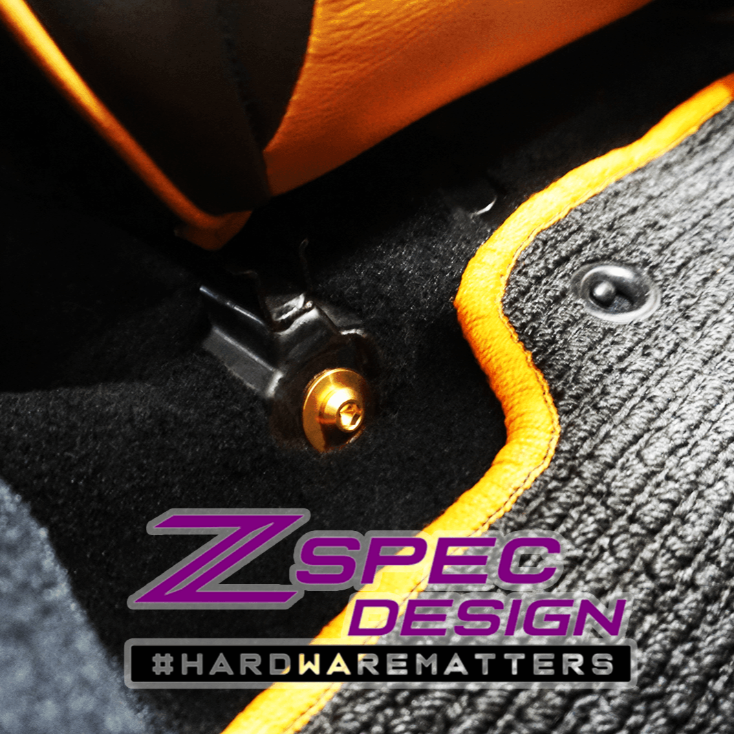 ZSPEC Seat Dress Up Bolts® Fastener Kit for '90-99 Nissan 300zx Z32, Titanium - ZSD-191947-ZSD-191954-ZSD-191961-ZSD-191978-ZSD-191985-  DRIVEN - 3