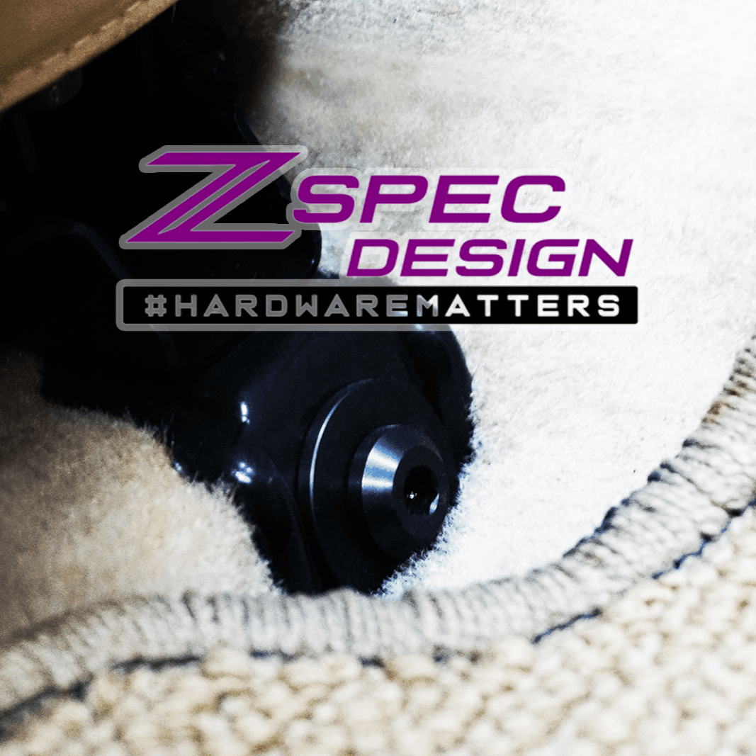 ZSPEC Seat Dress Up Bolts® Fastener Kit for '90-99 Nissan 300zx Z32, Titanium - ZSD-191947-ZSD-191954-ZSD-191961-ZSD-191978-ZSD-191985-  DRIVEN - 6