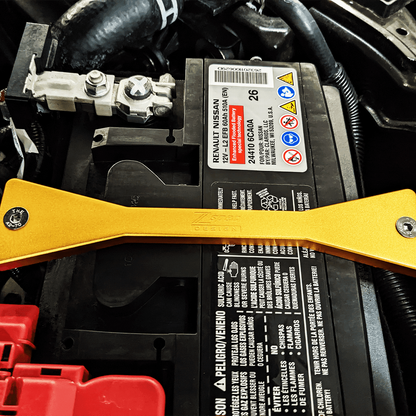 ZSPEC Battery Hold Down/Bracket for D41 Nissan Frontier, Stainless & Billet - ZSD-387067-ZSD-387074-ZSD-387081-ZSD-387098-ZSD-387104-  DRIVEN - 3