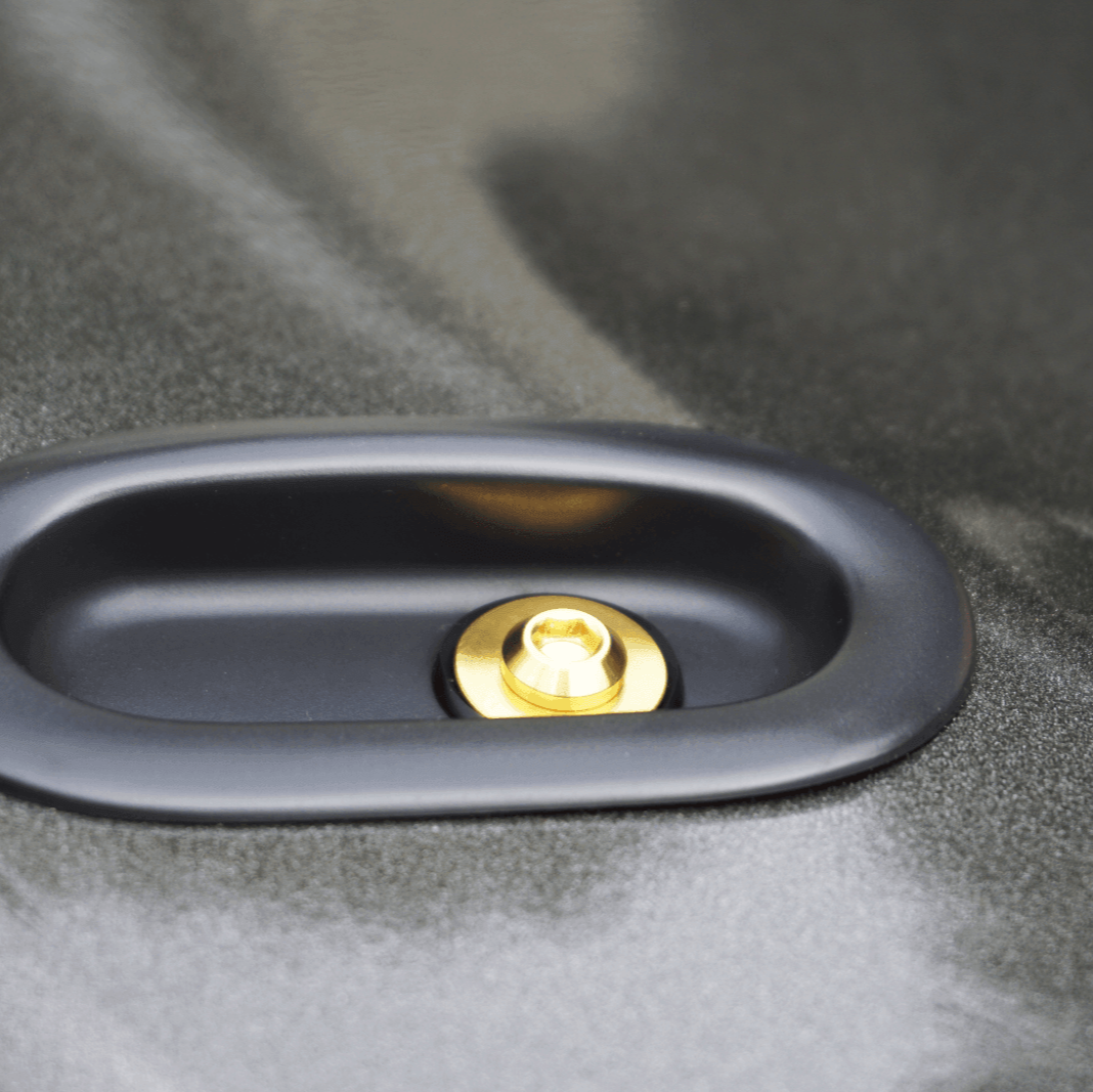 ZSPEC Convertible Deck Catch Fasteners for '93-96 Nissan 300zx, Titanium - ZSD-390418-ZSD-390425-ZSD-390432-ZSD-390449-ZSD-390456-  DRIVEN - 4