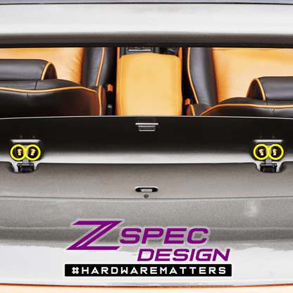 ZSPEC Wind Deflector Fastener Kit for '93-96 Nissan 300zx Convertible, Titanium - ZSD-390470-ZSD-390487-ZSD-390494-ZSD-390500-ZSD-390517-  DRIVEN - 1