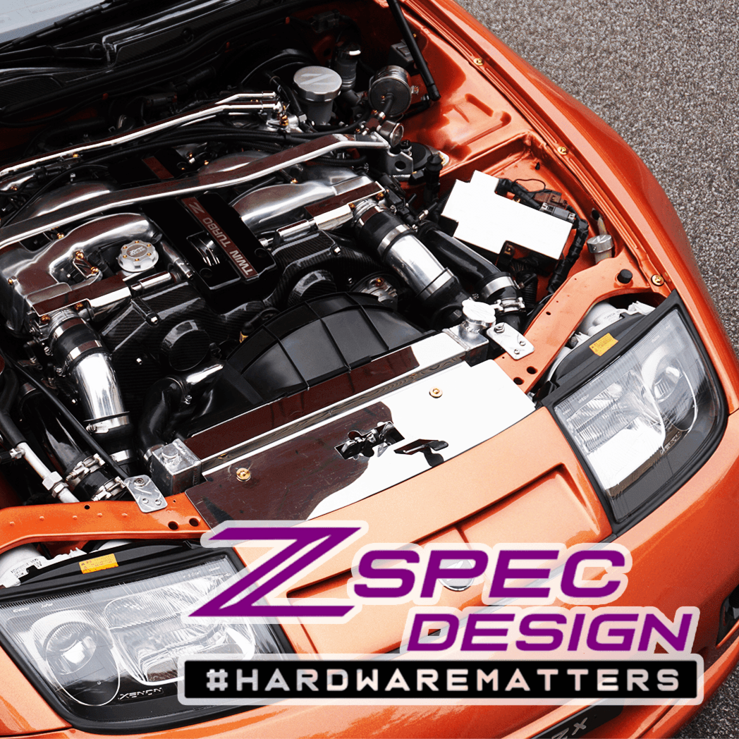ZSPEC Stage-3 Dress Up Bolts® Hardware Kit for Nissan 300zx Z32, Titanium - ZSD-390081-ZSD-390098-ZSD-390104-ZSD-390111-ZSD-390128-  DRIVEN - 3