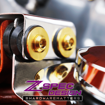 ZSPEC Stage-2 Dress Up Bolts® Hardware Kit for Nissan 300zx Z32, Titanium - ZSD-200694-ZSD-200700-ZSD-200717-ZSD-200724-ZSD-200731-  DRIVEN - 3