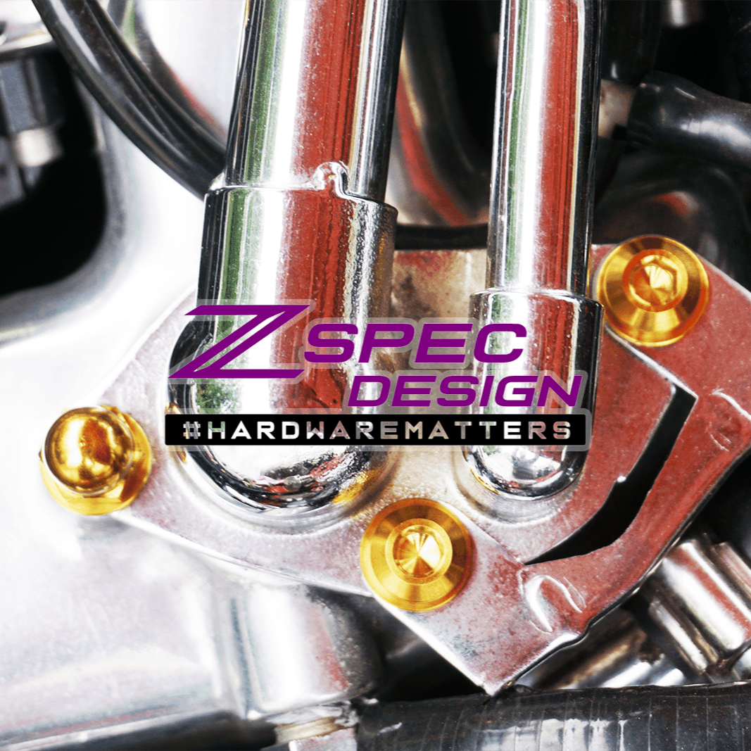 ZSPEC Stage-1 Dress Up Bolts® Hardware Kit for Nissan 300zx Z32, Titanium - ZSD-390142-ZSD-390159-ZSD-390166-ZSD-390173-ZSD-390180-  DRIVEN - 17