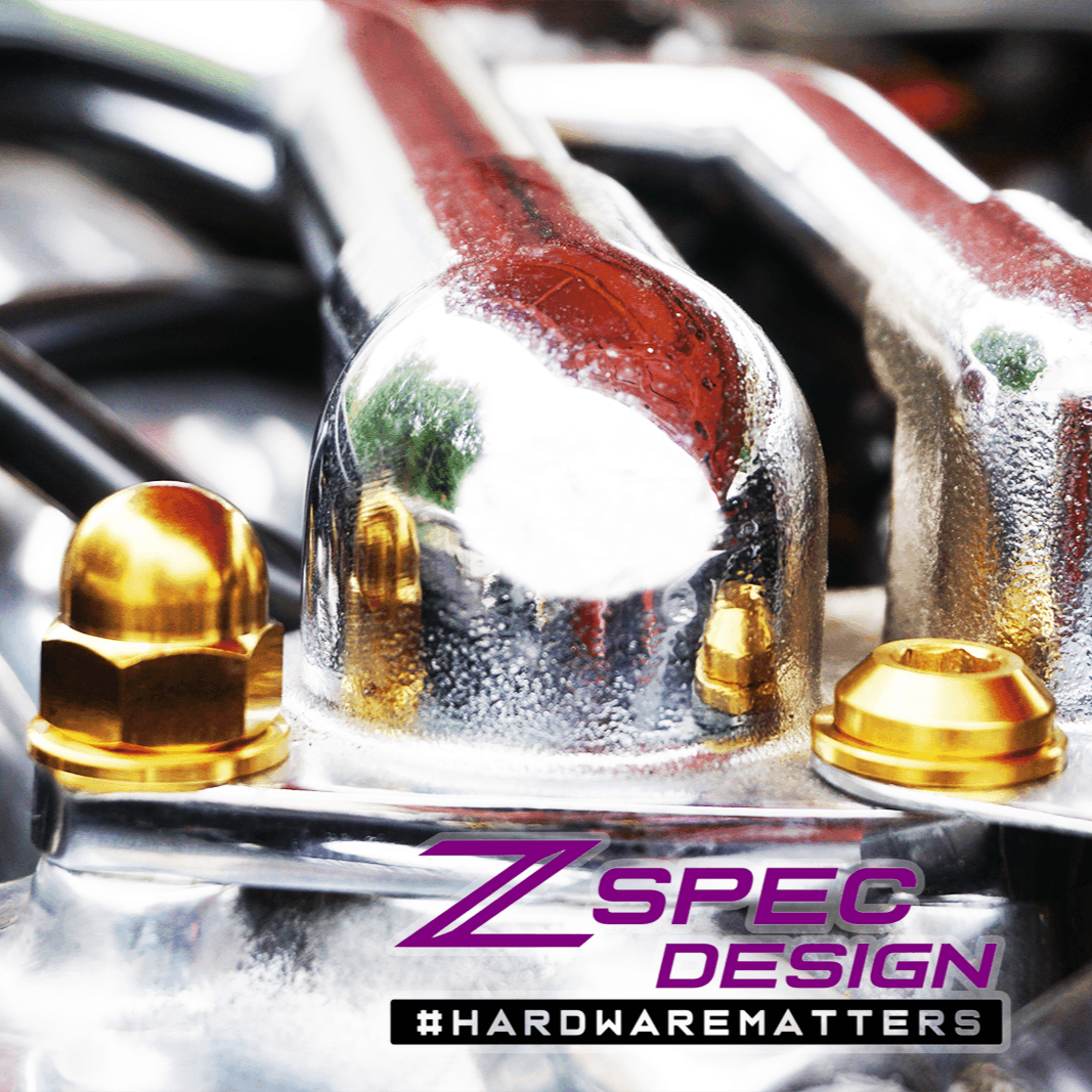 ZSPEC Stage-2 Dress Up Bolts® Hardware Kit for Nissan 300zx Z32, Titanium - ZSD-200694-ZSD-200700-ZSD-200717-ZSD-200724-ZSD-200731-  DRIVEN - 7