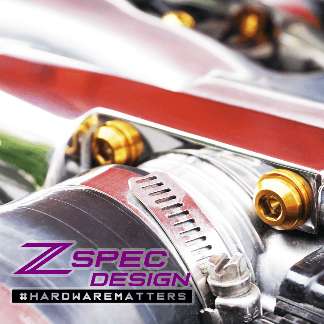 ZSPEC Stage-2 Dress Up Bolts® Hardware Kit for Nissan 300zx Z32, Titanium - ZSD-200694-ZSD-200700-ZSD-200717-ZSD-200724-ZSD-200731-  DRIVEN - 10