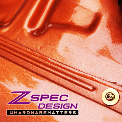 ZSPEC Stage-2 Dress Up Bolts® Hardware Kit for Nissan 300zx Z32, Titanium - ZSD-200694-ZSD-200700-ZSD-200717-ZSD-200724-ZSD-200731-  DRIVEN - 9