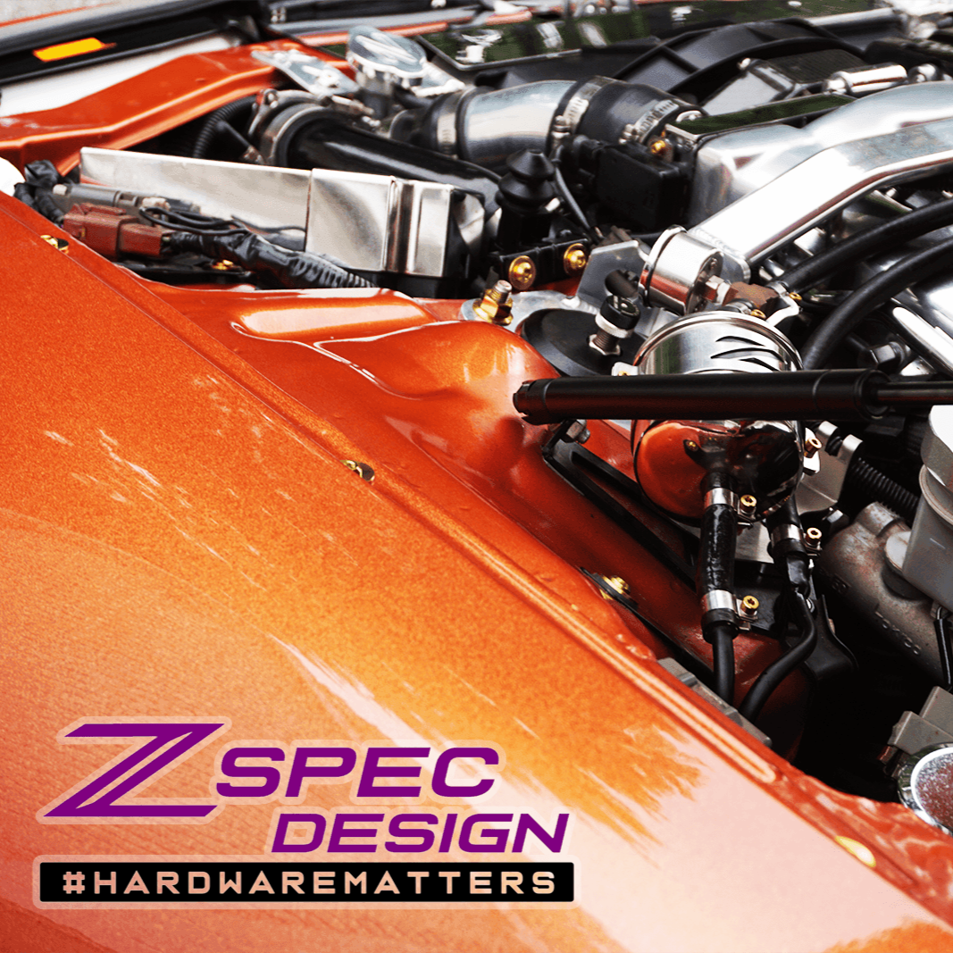 ZSPEC Stage-2 Dress Up Bolts® Hardware Kit for Nissan 300zx Z32, Titanium - ZSD-200694-ZSD-200700-ZSD-200717-ZSD-200724-ZSD-200731-  DRIVEN - 8