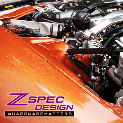 ZSPEC Stage-2 Dress Up Bolts® Hardware Kit for Nissan 300zx Z32, Titanium - ZSD-200694-ZSD-200700-ZSD-200717-ZSD-200724-ZSD-200731-  DRIVEN - 8