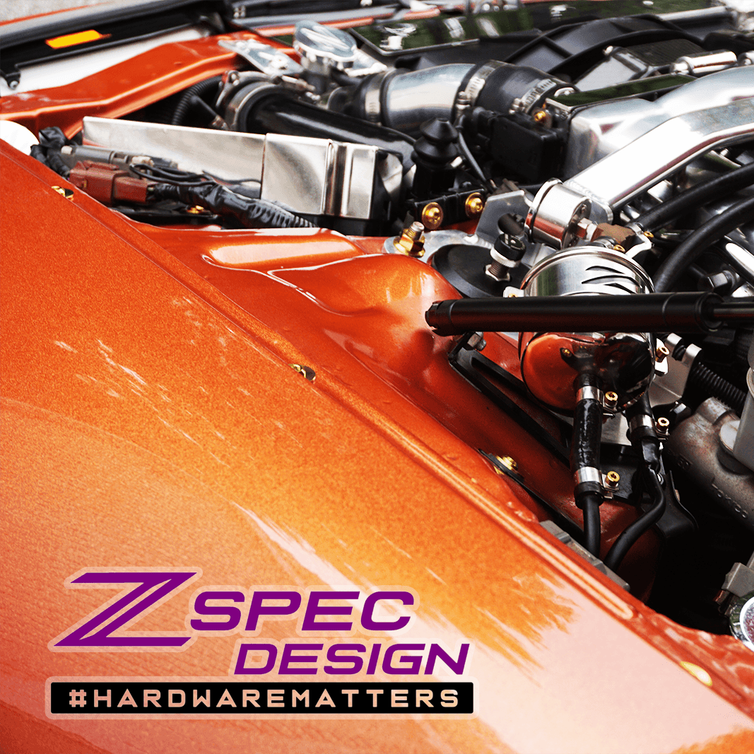 ZSPEC Stage-1 Dress Up Bolts® Hardware Kit for Nissan 300zx Z32, Titanium - ZSD-390142-ZSD-390159-ZSD-390166-ZSD-390173-ZSD-390180-  DRIVEN - 9