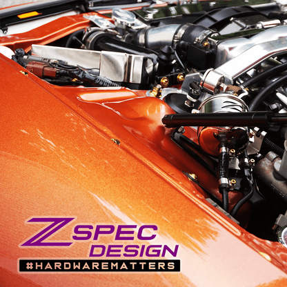 ZSPEC Stage-1 Dress Up Bolts® Hardware Kit for Nissan 300zx Z32, Titanium - ZSD-390142-ZSD-390159-ZSD-390166-ZSD-390173-ZSD-390180-  DRIVEN - 9