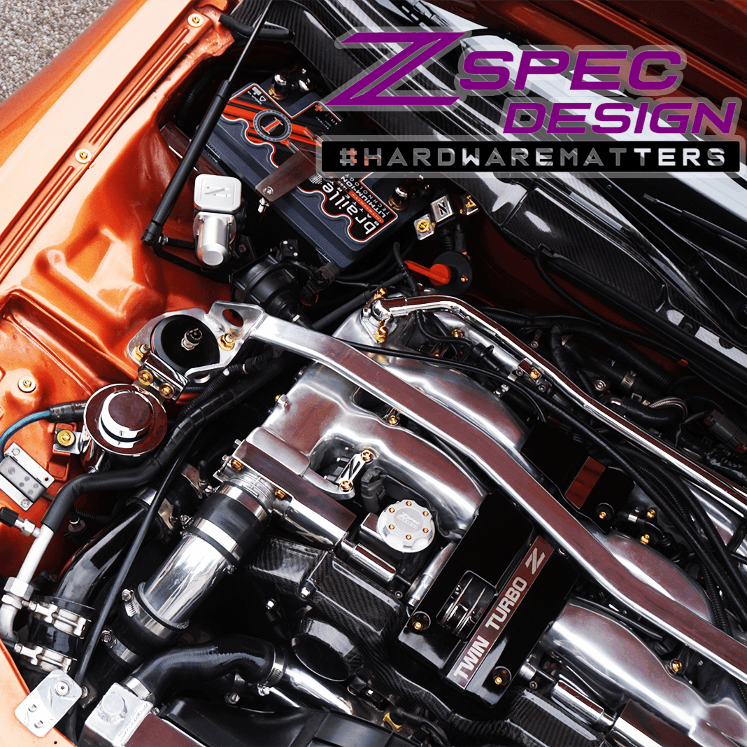 ZSPEC Stage-2 Dress Up Bolts® Hardware Kit for Nissan 300zx Z32, Titanium - ZSD-200694-ZSD-200700-ZSD-200717-ZSD-200724-ZSD-200731-  DRIVEN - 11
