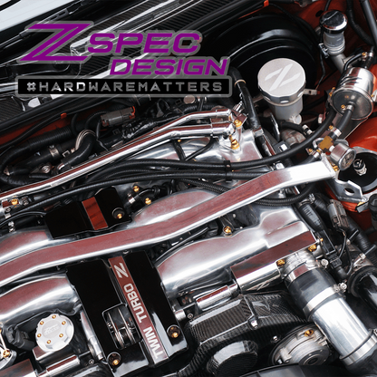 ZSPEC Stage-2 Dress Up Bolts® Hardware Kit for Nissan 300zx Z32, Titanium - ZSD-200694-ZSD-200700-ZSD-200717-ZSD-200724-ZSD-200731-  DRIVEN - 12