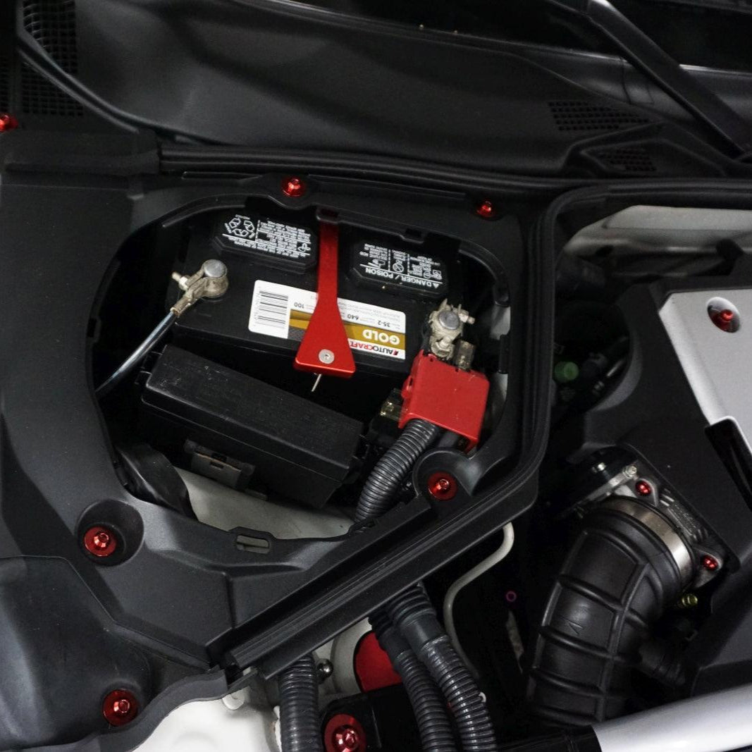 ZSPEC "Cowls & Service-Panels Only" Clips Replacement Kit for Nissan 350z Z33, Titanium - ZSD-383557-ZSD-383564-ZSD-383571-ZSD-383588-ZSD-383595-  DRIVEN - 11