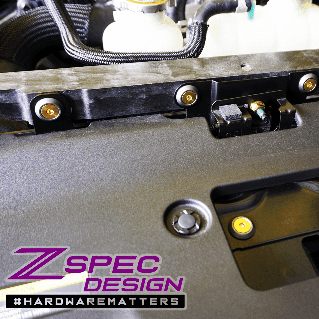 ZSPEC Stage-2 Dress Up Bolts® Hardware Kit for Nissan Z RZ34, Titanium & Billet - ZSD-389504-ZSD-389511-ZSD-389528-ZSD-389535-ZSD-389542-  DRIVEN - 4