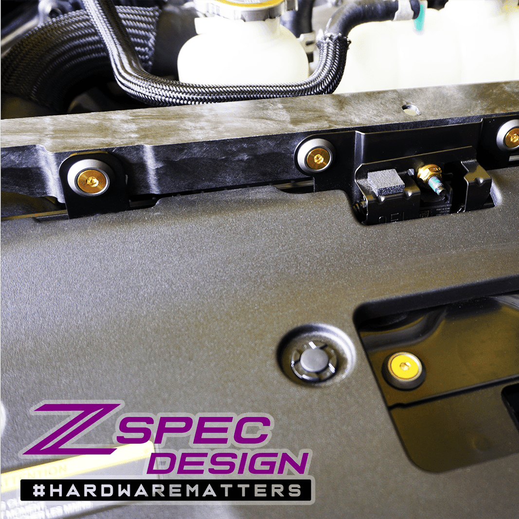 ZSPEC Stage-1 Dress Up Bolts® Hardware Kit for Nissan Z RZ34, Titanium & Billet - ZSD-389825-ZSD-389832-ZSD-389849-ZSD-389856-ZSD-389863-  DRIVEN - 7