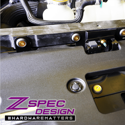ZSPEC Stage-1 Dress Up Bolts® Hardware Kit for Nissan Z RZ34, Titanium & Billet - ZSD-389825-ZSD-389832-ZSD-389849-ZSD-389856-ZSD-389863-  DRIVEN - 7