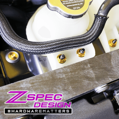 ZSPEC Stage-2 Dress Up Bolts® Hardware Kit for Nissan Z RZ34, Titanium & Billet - ZSD-389504-ZSD-389511-ZSD-389528-ZSD-389535-ZSD-389542-  DRIVEN - 5