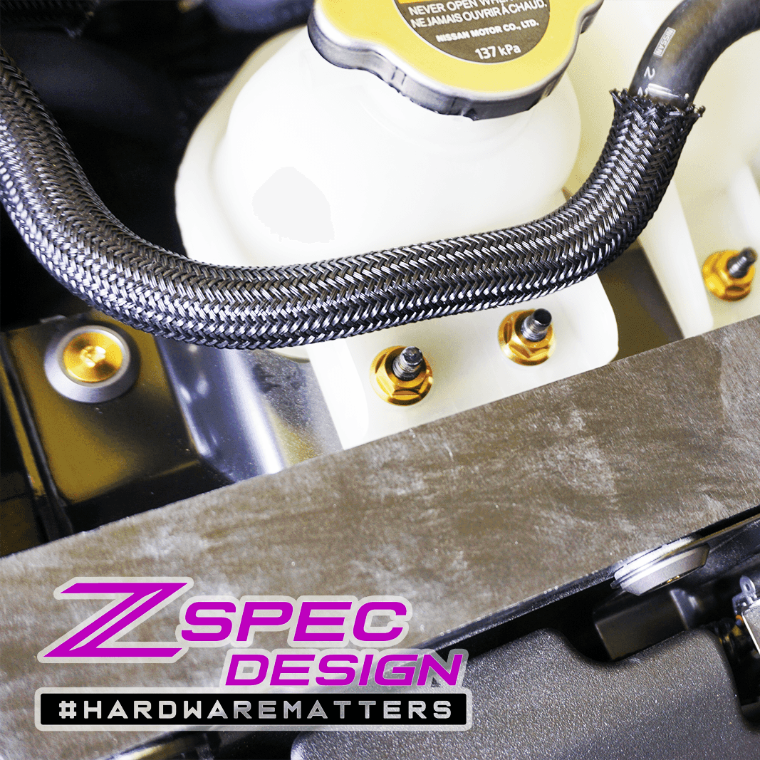ZSPEC Stage-1 Dress Up Bolts® Hardware Kit for Nissan Z RZ34, Titanium & Billet - ZSD-389825-ZSD-389832-ZSD-389849-ZSD-389856-ZSD-389863-  DRIVEN - 9