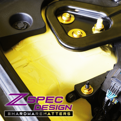 ZSPEC Stage-2 Dress Up Bolts® Hardware Kit for Nissan Z RZ34, Titanium & Billet - ZSD-389504-ZSD-389511-ZSD-389528-ZSD-389535-ZSD-389542-  DRIVEN - 7
