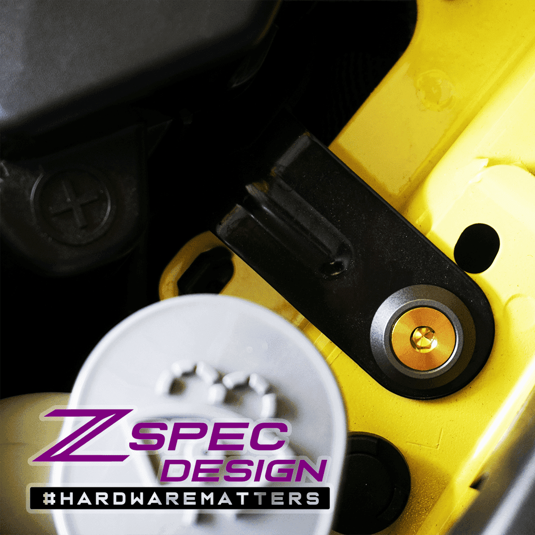 ZSPEC Stage-2 Dress Up Bolts® Hardware Kit for Nissan Z RZ34, Titanium & Billet - ZSD-389504-ZSD-389511-ZSD-389528-ZSD-389535-ZSD-389542-  DRIVEN - 14