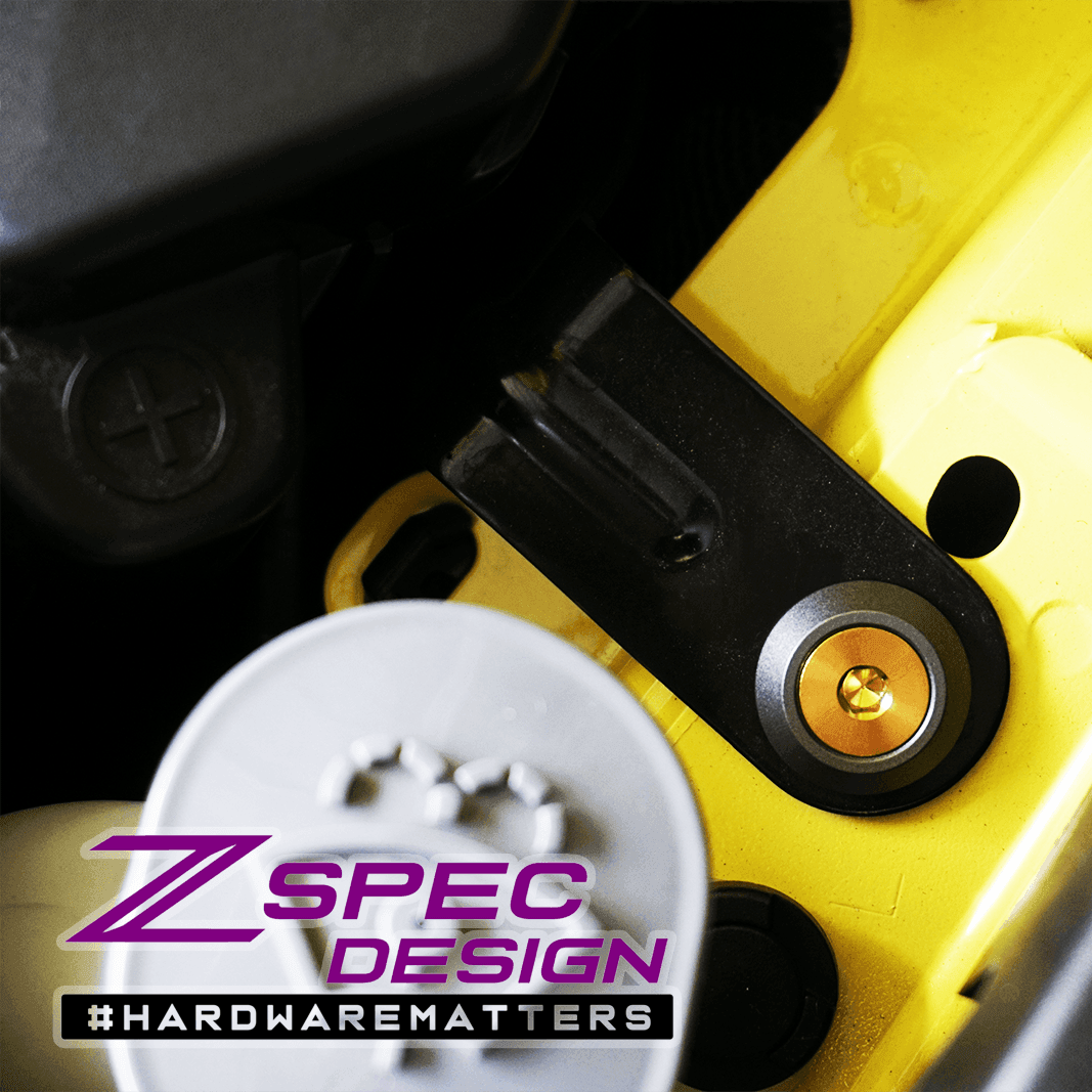 ZSPEC Stage-1 Dress Up Bolts® Hardware Kit for Nissan Z RZ34, Titanium & Billet - ZSD-389825-ZSD-389832-ZSD-389849-ZSD-389856-ZSD-389863-  DRIVEN - 14