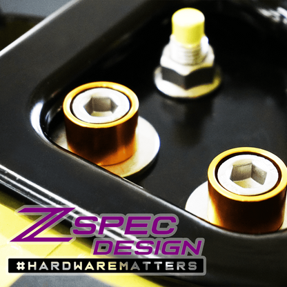 ZSPEC M8 Straight Cup Dress-Up/Finish Washers for M8 SHSC Fasteners, Billet, 10-Pack - ZSD-371257-ZSD-371264-ZSD-371271-ZSD-371288-ZSD-371295-  DRIVEN - 2