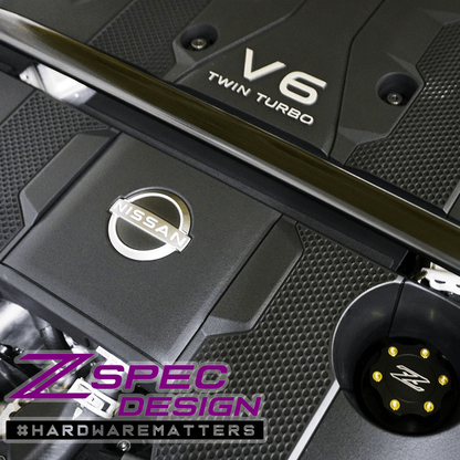 ZSPEC Billet Oil Filler Cap for Nissan/Infiniti/Datsun, Black Cap w/ Titanium Accent - ZSD-386244-ZSD-386251-ZSD-386268-ZSD-386275-ZSD-386282-  DRIVEN - 6